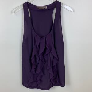 To the Max Ruffle Front Sleeveless Blouse,